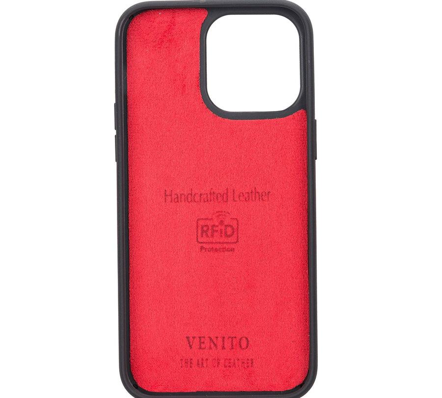 Funda tipo cartera de cuero desmontable con bloqueo RFID Ravenna para iPhone 14 Pro Max