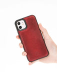 Lucca Snap On Leather Case for iPhone 13