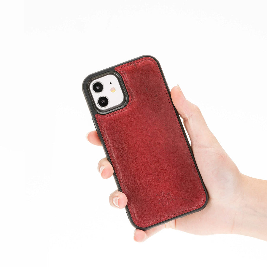 Lucca Snap On Leather Case for iPhone 13