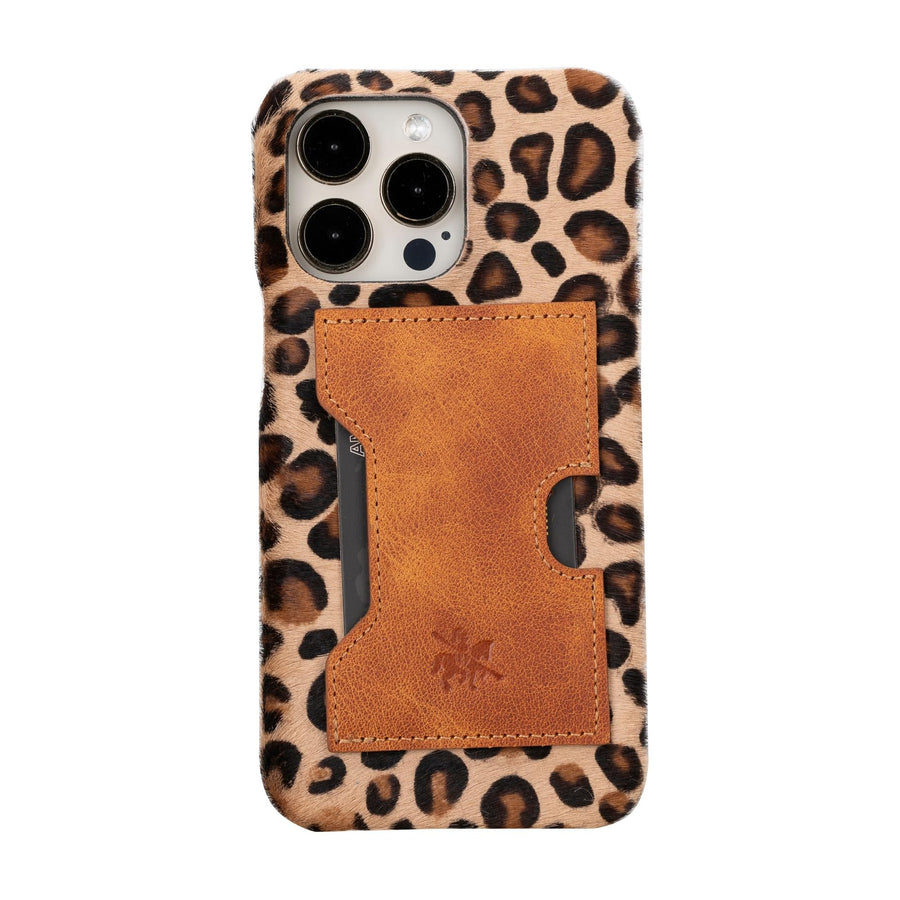 Funda tipo billetera de cuero con bloqueo RFID Florence para iPhone 15 Pro Max