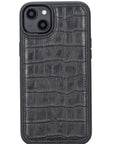 Funda de cuero Lucca a presión para iPhone 14 Plus