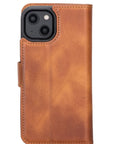 Funda tipo billetera de cuero desmontable con bloqueo RFID Ravenna para iPhone 14