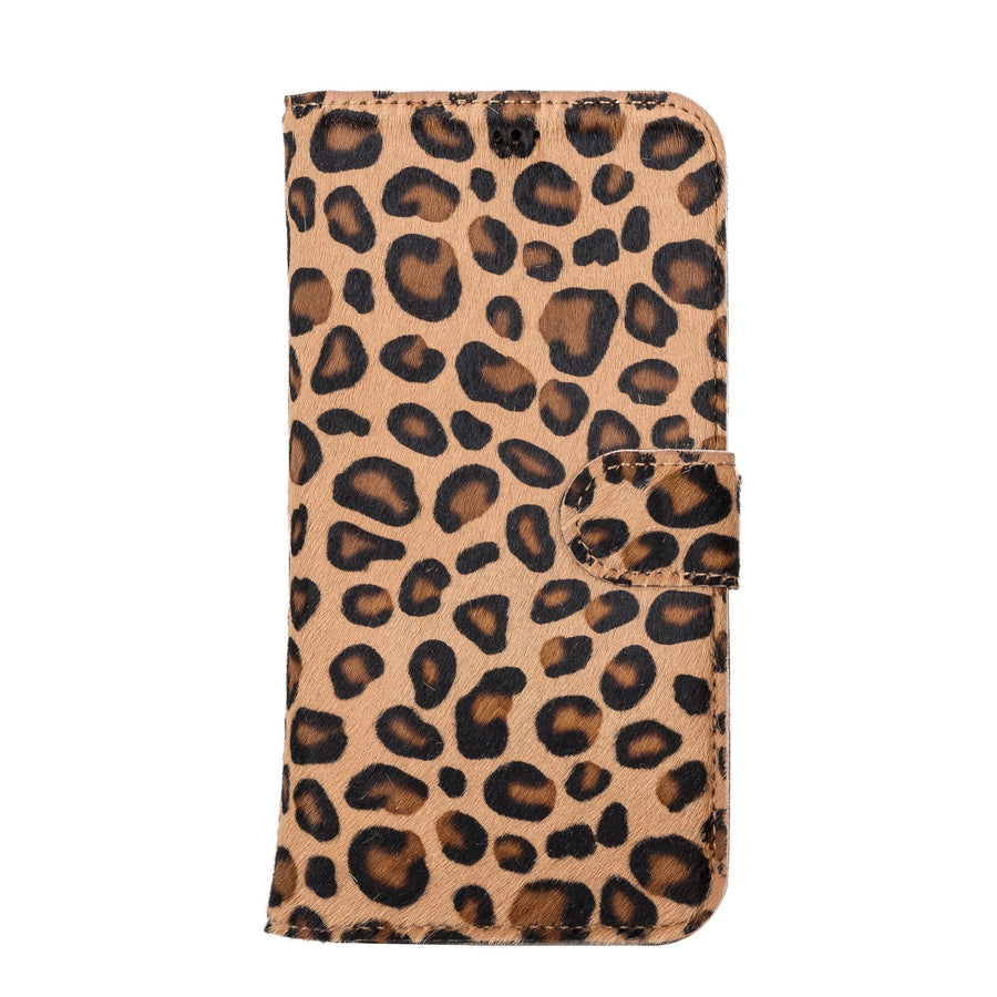 Funda tipo billetera de cuero con bloqueo RFID Florence para iPhone 14 Plus