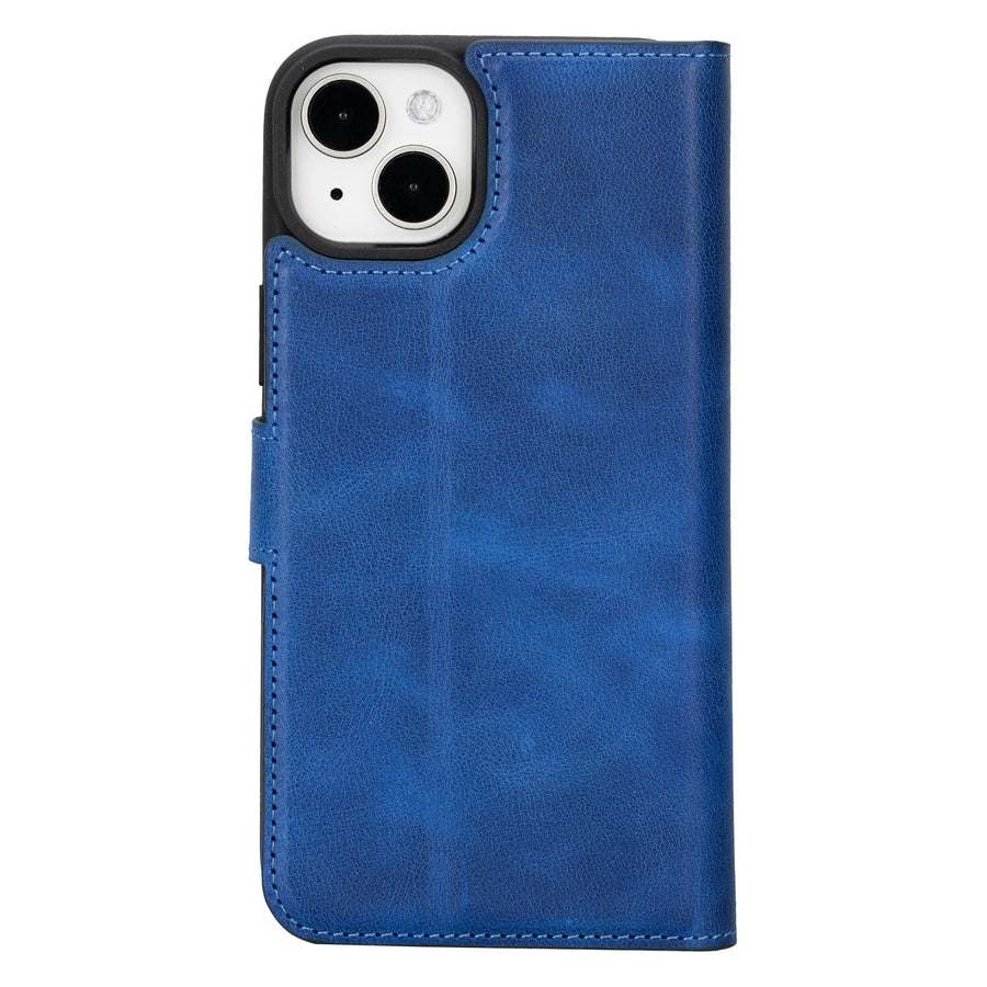 Funda tipo billetera de cuero desmontable con bloqueo RFID Ravenna para iPhone 15 Plus