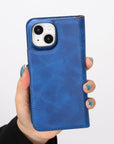 Florence RFID Blocking Leather Wallet Case for iPhone 15