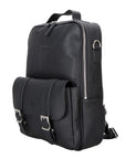 Sicily Unisex 14" Leather Laptop Backpack