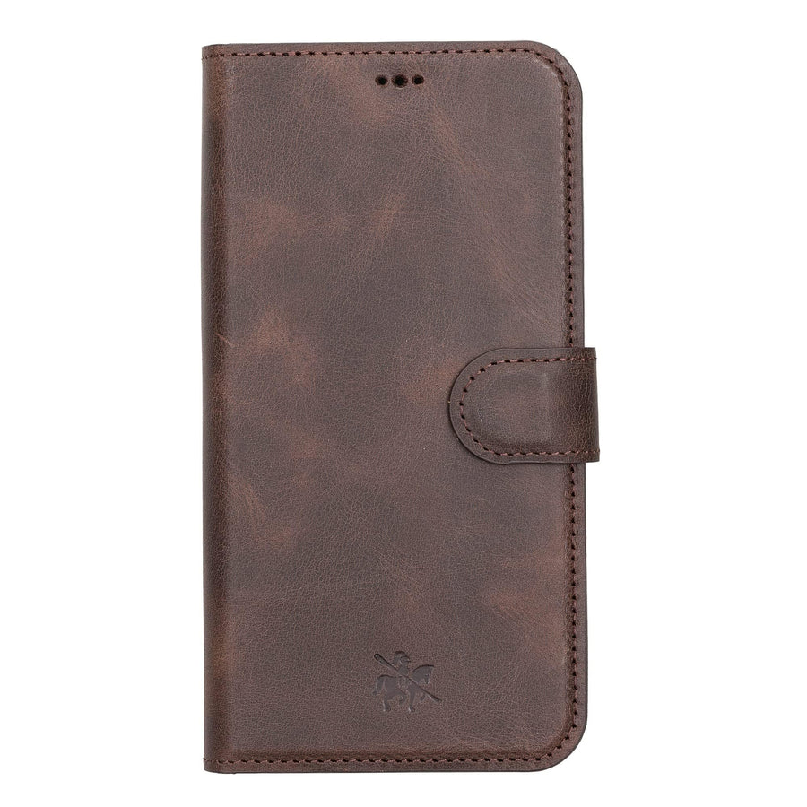 Funda tipo billetera de cuero con bloqueo RFID Florence para iPhone 14 Pro