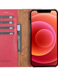 Funda tipo billetera de cuero con bloqueo RFID Florence para iPhone 14 Pro Max