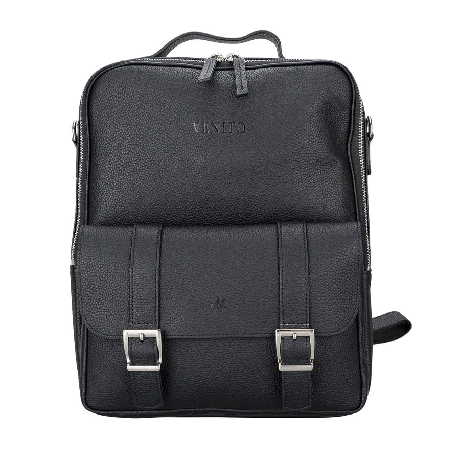 Sicily Unisex 14" Leather Laptop Backpack