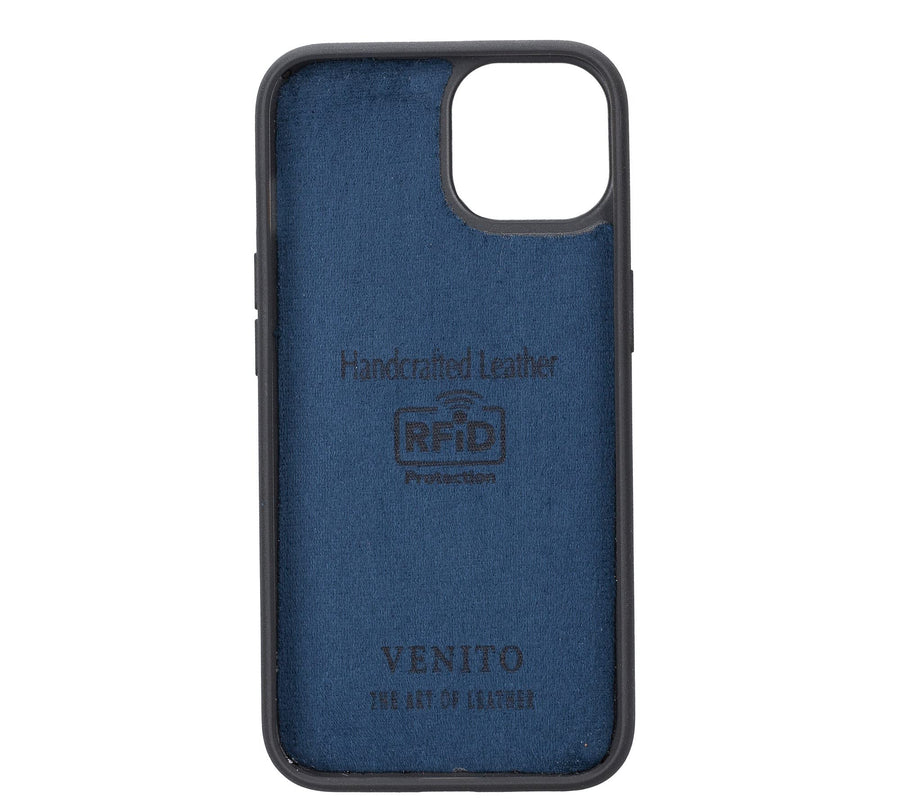 Funda tipo billetera de cuero desmontable con bloqueo RFID Ravenna para iPhone 14