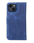 Funda tipo billetera de cuero con bloqueo RFID Florence para iPhone 14