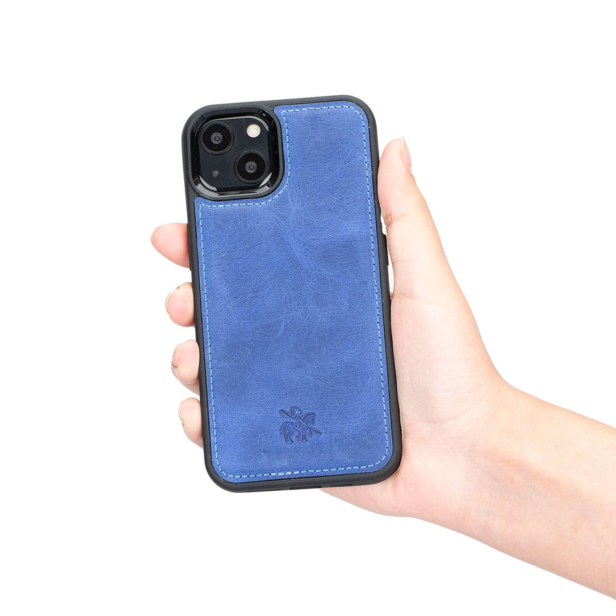 Lucca Snap On Leather Case for iPhone 13