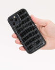 Funda de cuero Lucca Snap On para iPhone 13 Pro