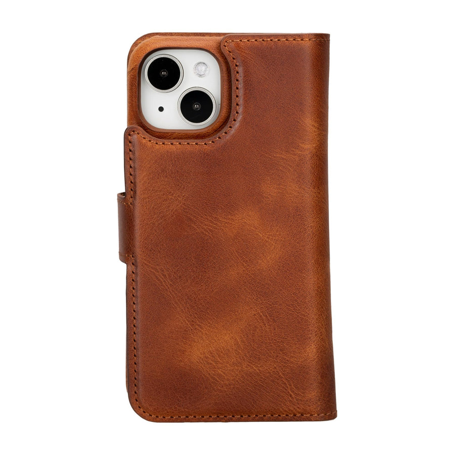 Florence RFID Blocking Leather Wallet Case for iPhone 15