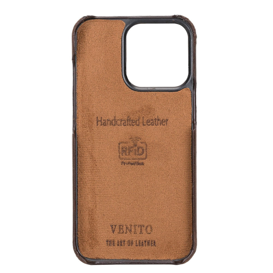 Funda tipo billetera de cuero con bloqueo RFID Florence para iPhone 14 Pro