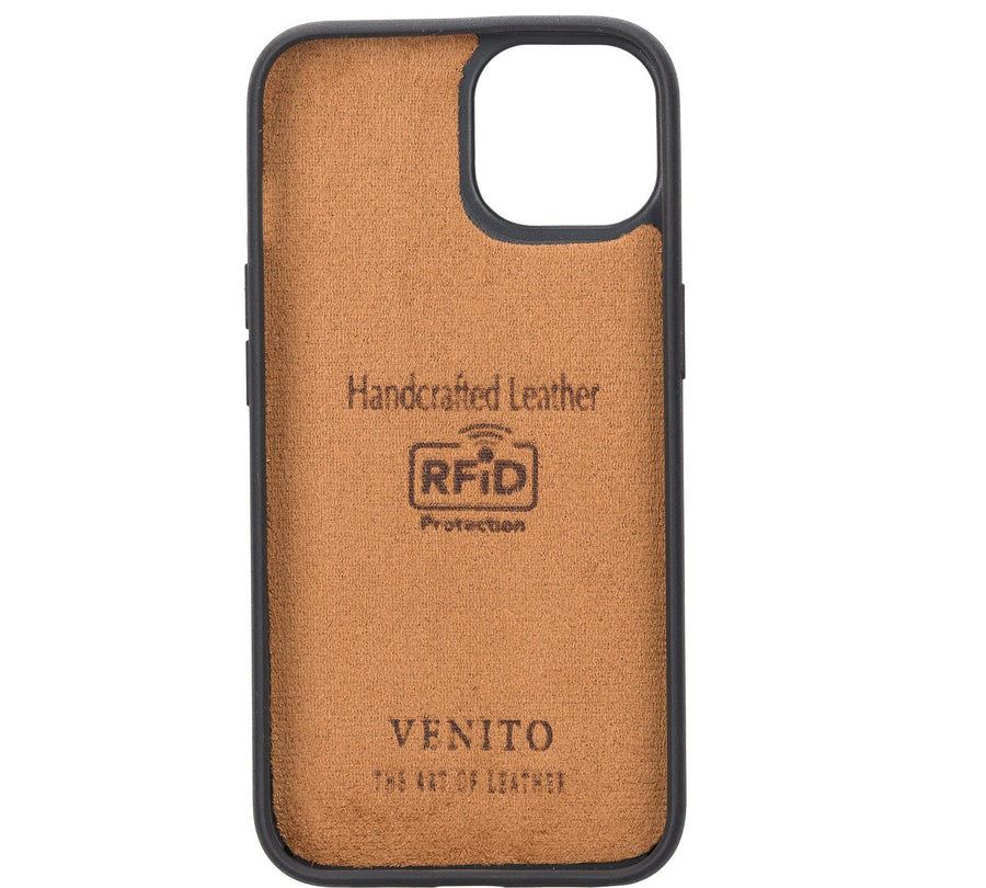 Funda tipo billetera de cuero desmontable con bloqueo RFID Ravenna para iPhone 14