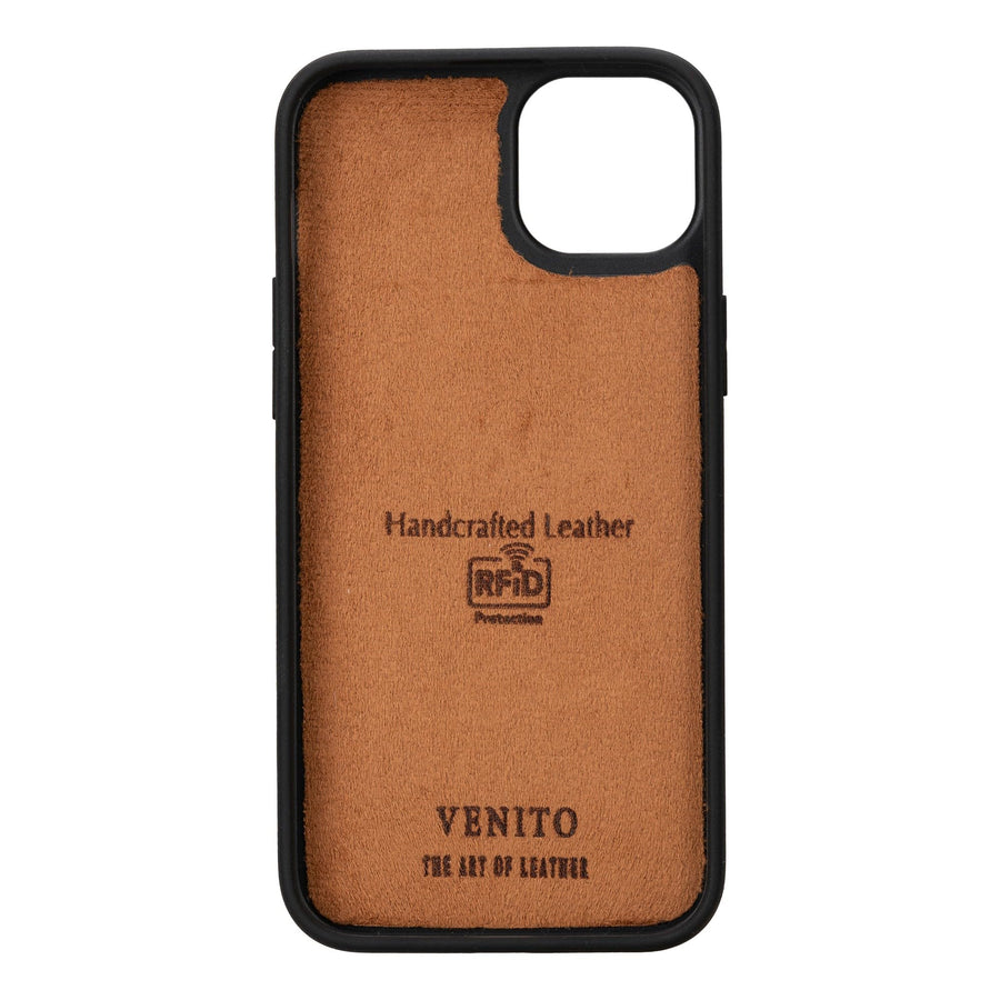 Funda tipo billetera de cuero desmontable con bloqueo RFID Ravenna para iPhone 15 Plus