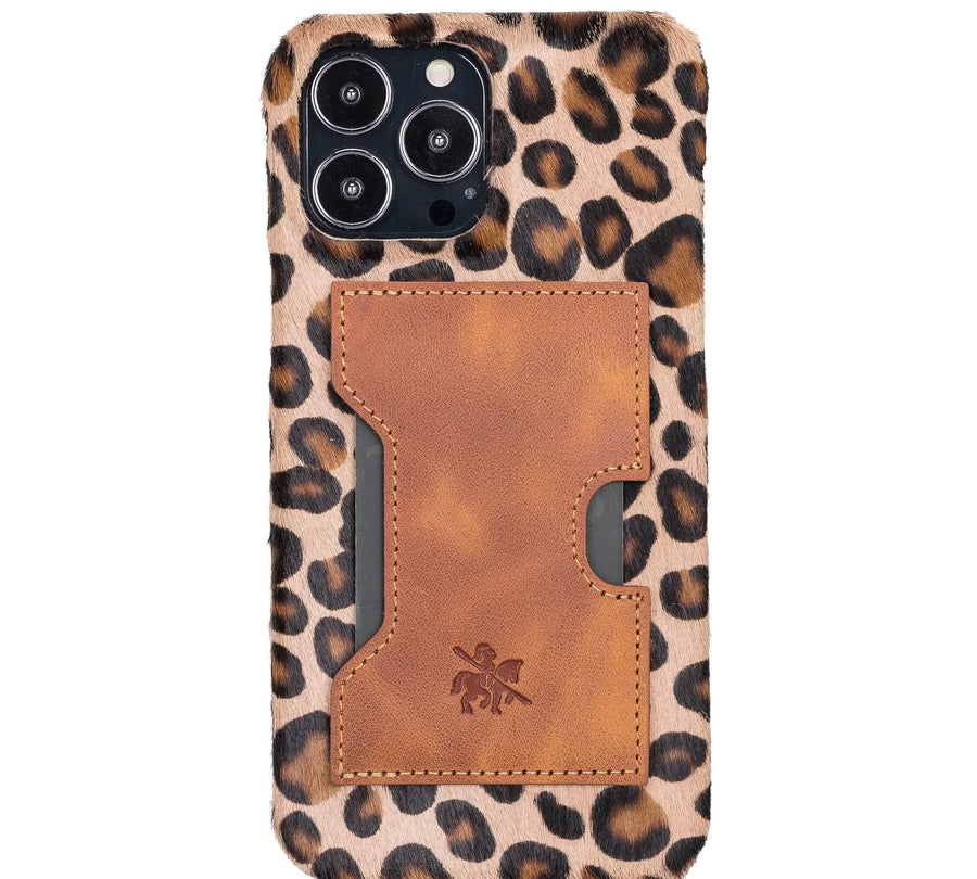 Funda tipo billetera de cuero con bloqueo RFID Florence para iPhone 14 Pro Max