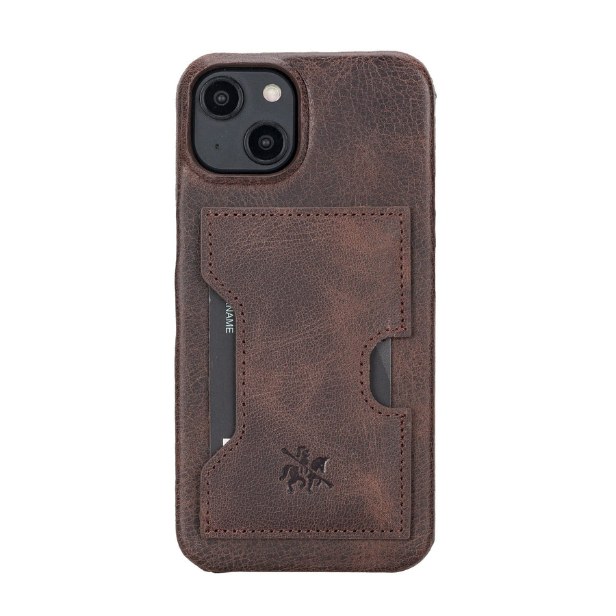 Funda tipo billetera de cuero con bloqueo RFID Florence para iPhone 14