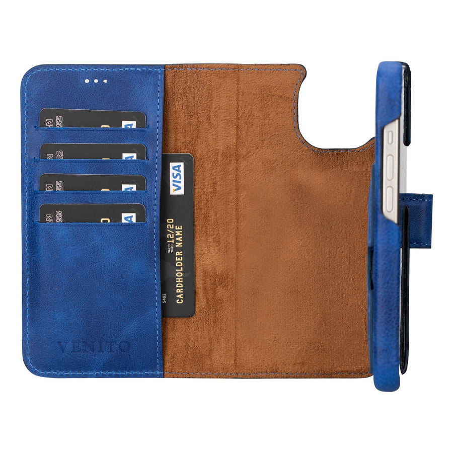 Florence RFID Blocking Leather Wallet Case for iPhone 15