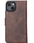 Funda tipo billetera de cuero desmontable con bloqueo RFID Ravenna para iPhone 14