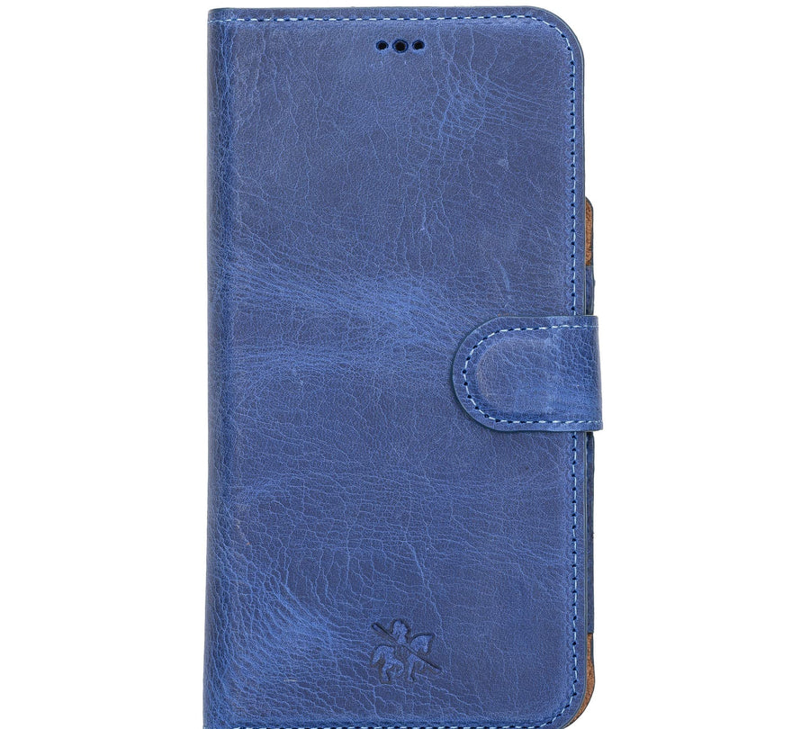 Funda tipo billetera de cuero con bloqueo RFID Florence para iPhone 14 Pro Max