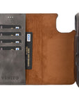 Florence RFID Blocking Leather Wallet Case for iPhone 15