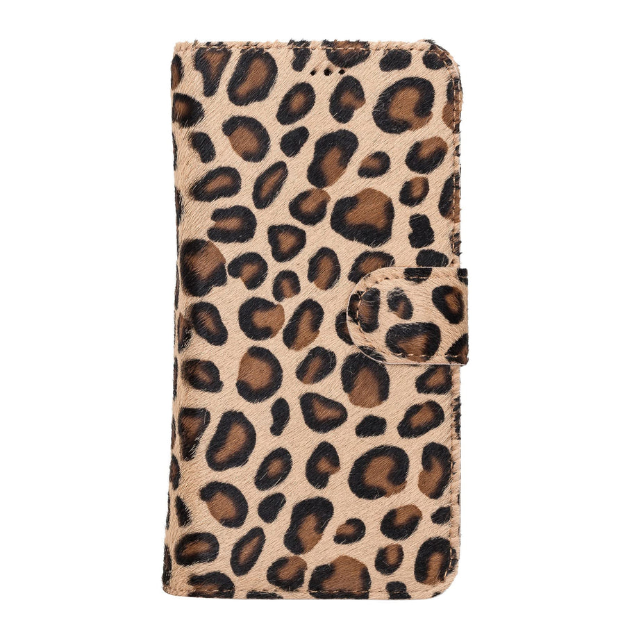 Funda tipo billetera de cuero con bloqueo RFID Florence para iPhone 14 Pro