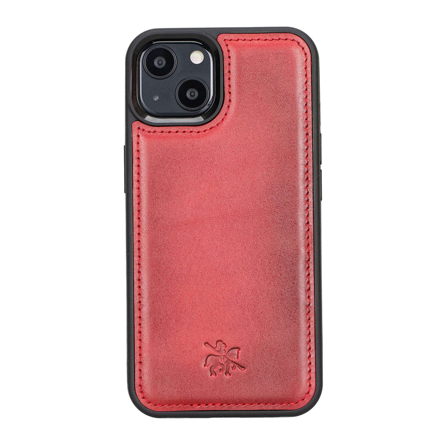 Lucca Snap On Leather Case for iPhone 13 Mini