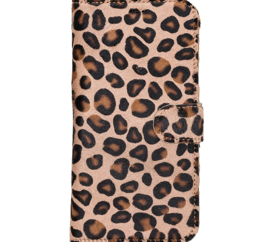 Funda tipo billetera de cuero con bloqueo RFID Florence para iPhone 14 Pro Max