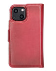 Funda tipo billetera de cuero con bloqueo RFID Florence para iPhone 14