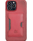 Funda tipo billetera de cuero con bloqueo RFID Florence para iPhone 14 Pro Max