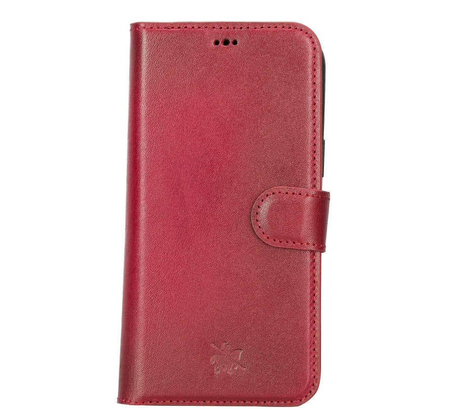 Ravenna RFID Blocking Detachable Leather Wallet Case for iPhone 14 Plus