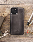 Lucca Snap On Leather Case for iPhone 13