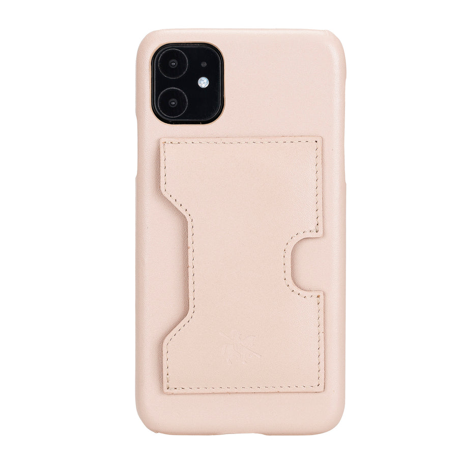 Funda tipo billetera de cuero con bloqueo RFID Florence para iPhone 11