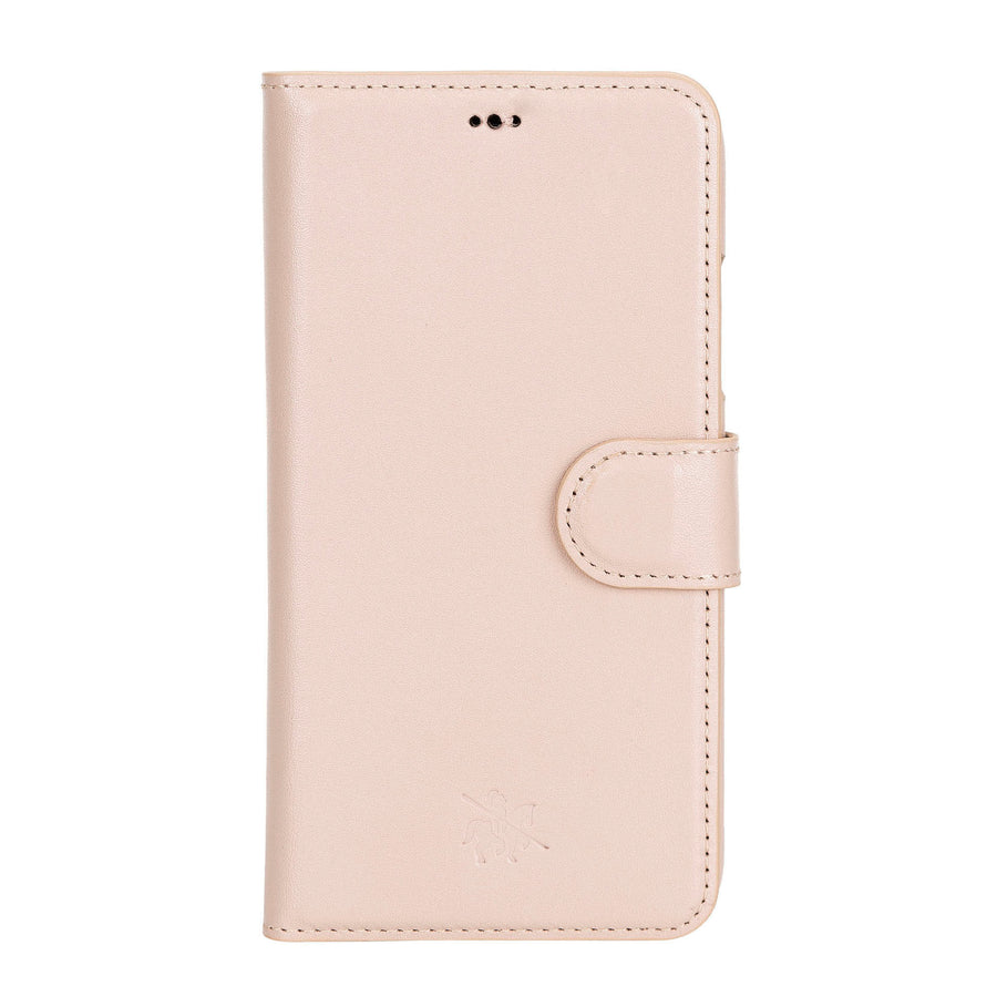 Funda tipo billetera de cuero con bloqueo RFID Florence para iPhone 11