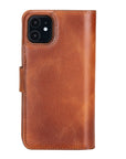 Funda tipo billetera de cuero con bloqueo RFID Florence para iPhone 11