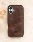 Lucca Snap On Leather Case for iPhone 16 Plus