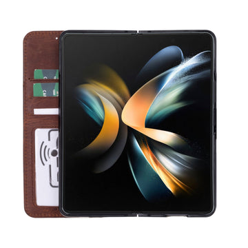 Samsung Galaxy Z Fold 5 Leather Wallets - MWS