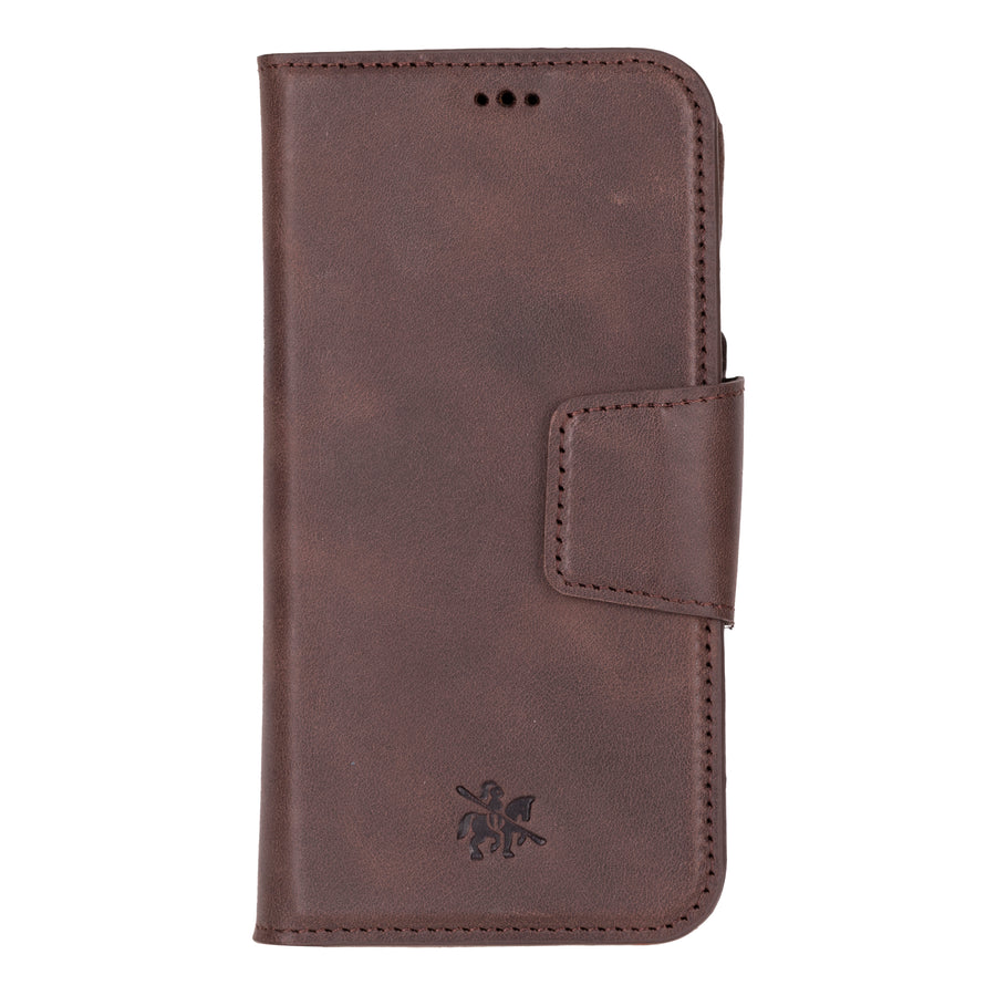 Vicenza RFID Blocking Detachable Leather Wallet Case for iPhone 16 Pro