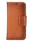 Vicenza RFID Blocking Detachable Leather Wallet Case for iPhone 16 Pro