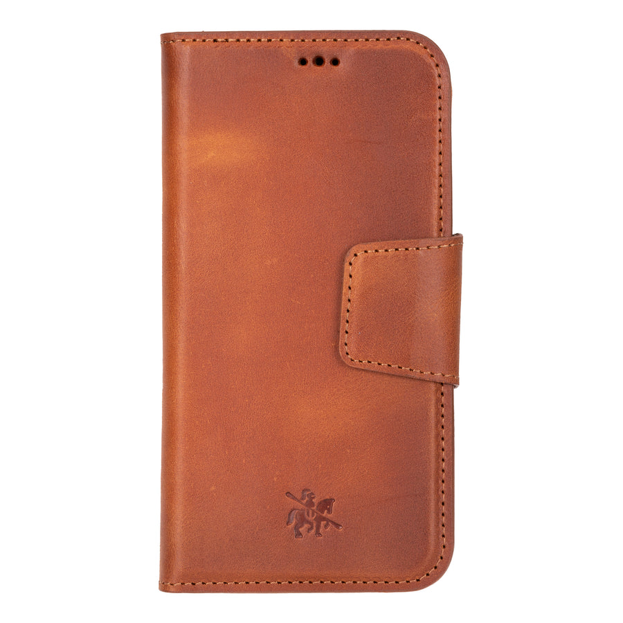 Vicenza RFID Blocking Detachable Leather Wallet Case for iPhone 16 Pro