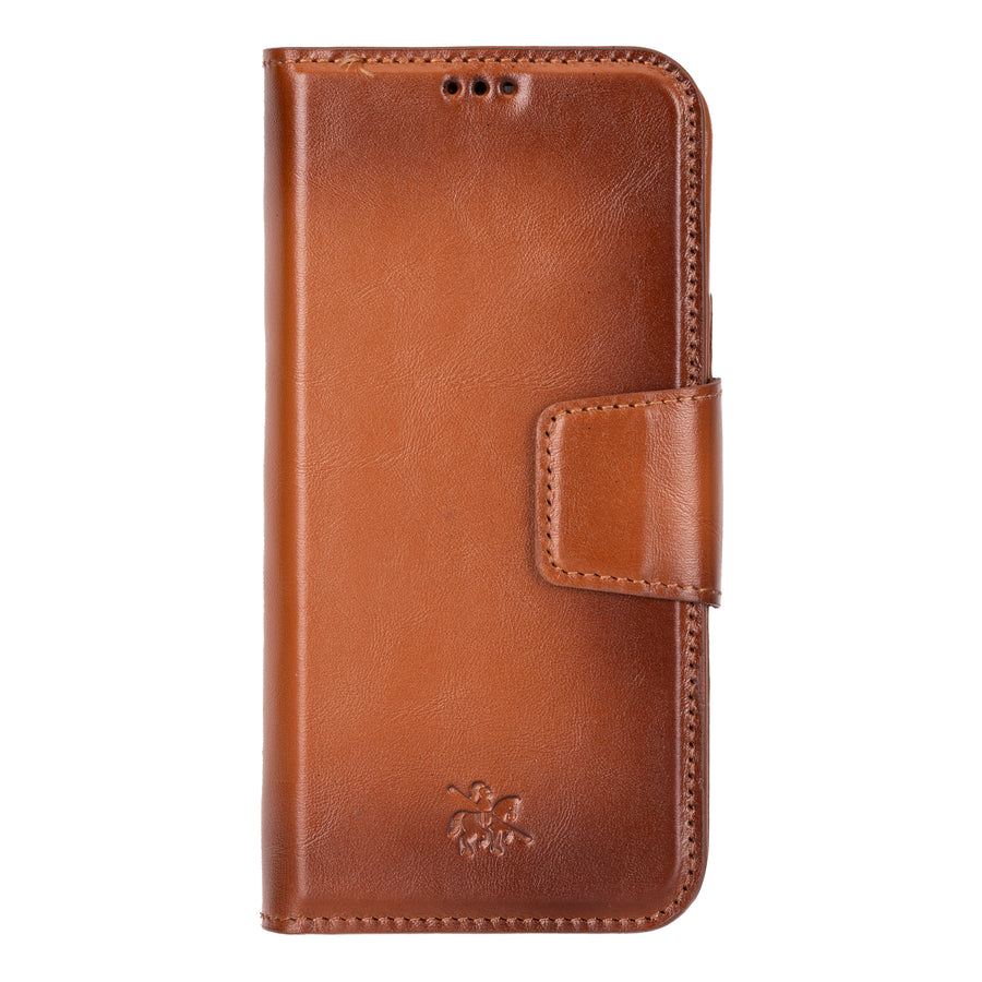 Vicenza RFID Blocking Detachable Leather Wallet Case for iPhone 16 Plus