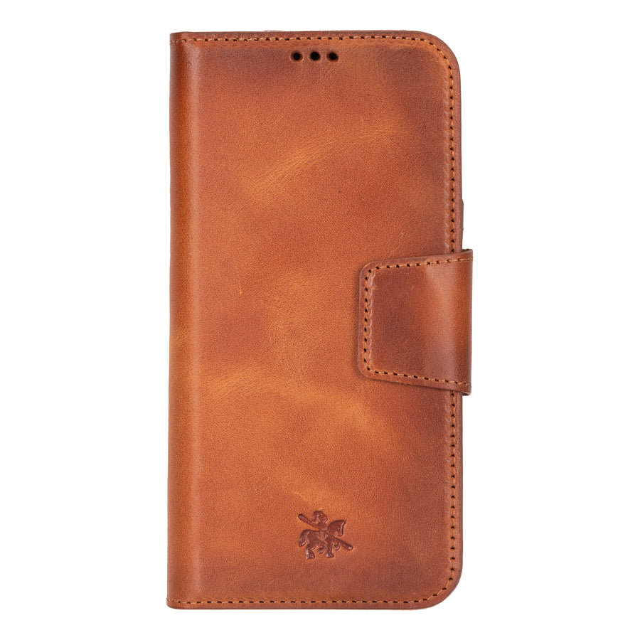 Vicenza RFID Blocking Detachable Leather Wallet Case for iPhone 16 Pro Max