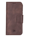 Vicenza RFID Blocking Detachable Leather Wallet Case for iPhone 16 Pro Max