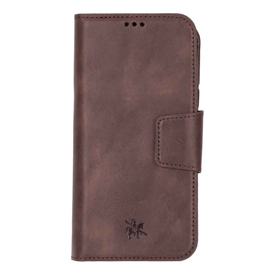 Vicenza RFID Blocking Detachable Leather Wallet Case for iPhone 16 Pro Max