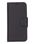 Vicenza RFID Blocking Detachable Leather Wallet Case for iPhone 16 Pro Max