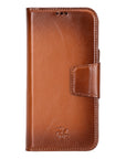 Vicenza RFID Blocking Detachable Leather Wallet Case for iPhone 16 Pro Max