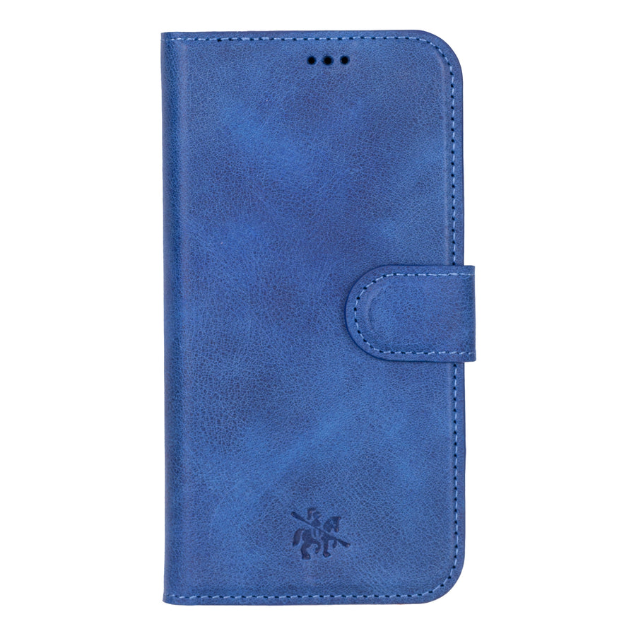 Funda tipo billetera de cuero desmontable con bloqueo RFID Ravenna para iPhone 15 Pro