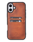 Capri Snap On Leather Wallet Case for iPhone 16 Plus